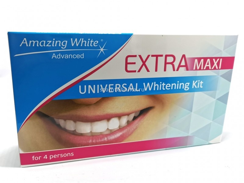Набор для отбеливания Amazing White Universal Whitening Extra MAXI 37%