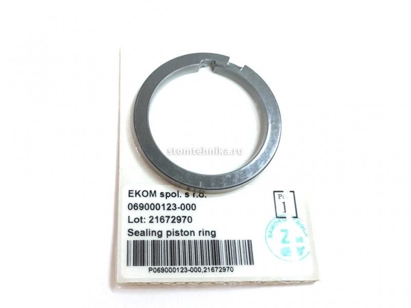 Кольцо поршня для компрессора  EKOM DK50 нового образца  069000123