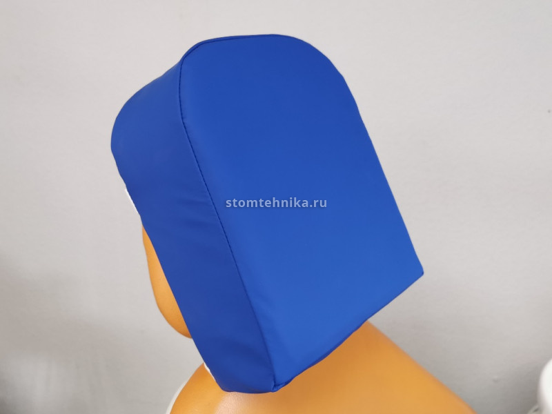 Подголовник на стоматологическое кресло Cloudson 8 см, синий