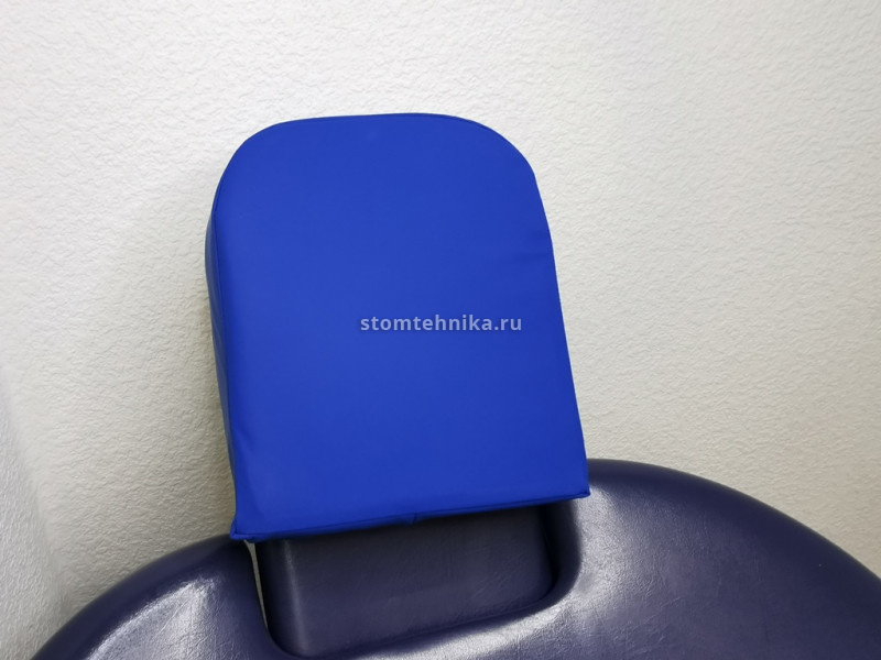 Подголовник на стоматологическое кресло Cloudson 4 см, синий