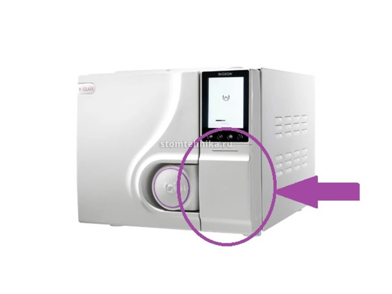 Крышка отсека с принтером автоклава Woson Tanzo E