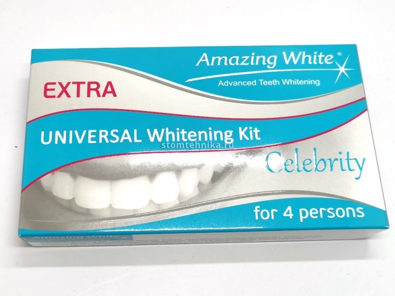 Набор для отбеливания Amazing White Universal Whitening Kit Celebrity EXTRA 37%