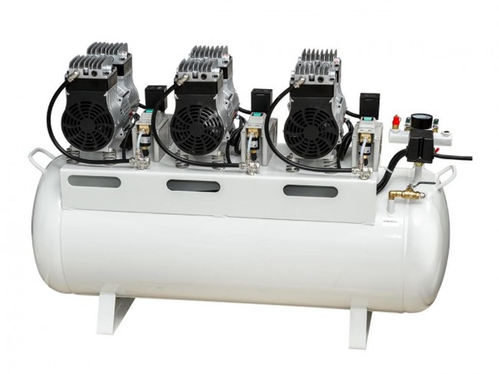 Компрессор Mercury HK-6EW-90 (ND-300) - безмасляный для 4-х стоматологических установок