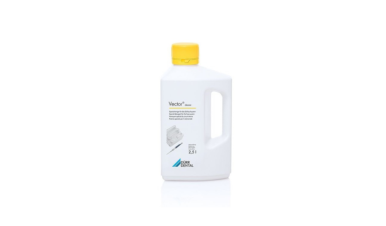 Vector Cleaner раствор для очистки систем Vector, 2,5 л. готовый раствор Durr Dental