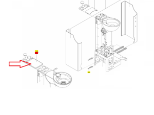 Пластик установки Sirona 5865097