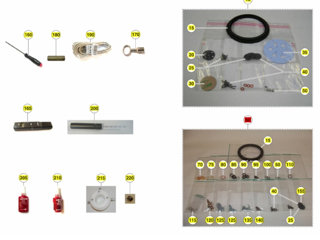 Сервисный набор Sirona DAC Universal (Service Kit) для ТО арт. 6080480
