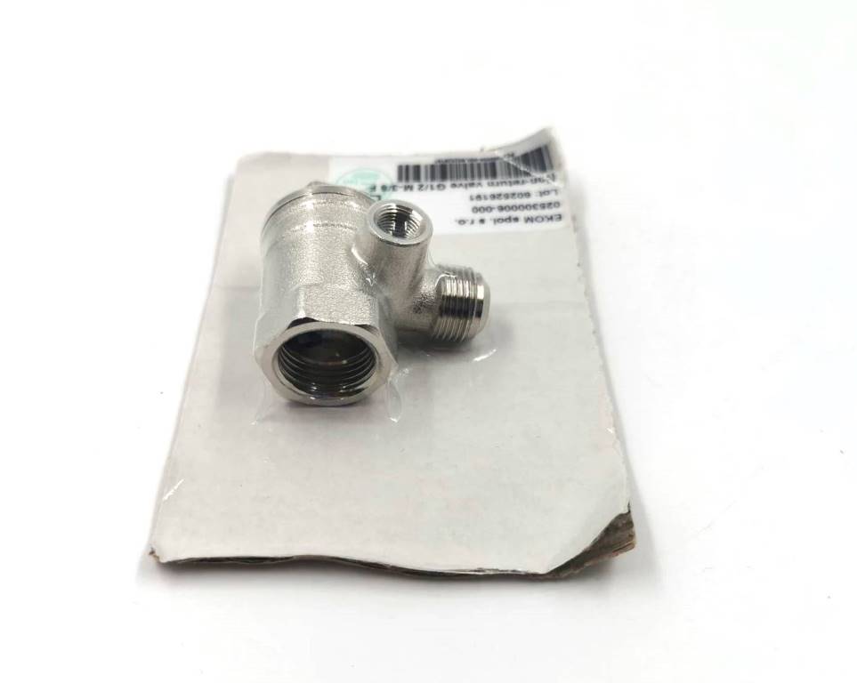 Клапан обратный компрессора Ekom (G1/2“ M3/8" F) арт. 025300006-000
