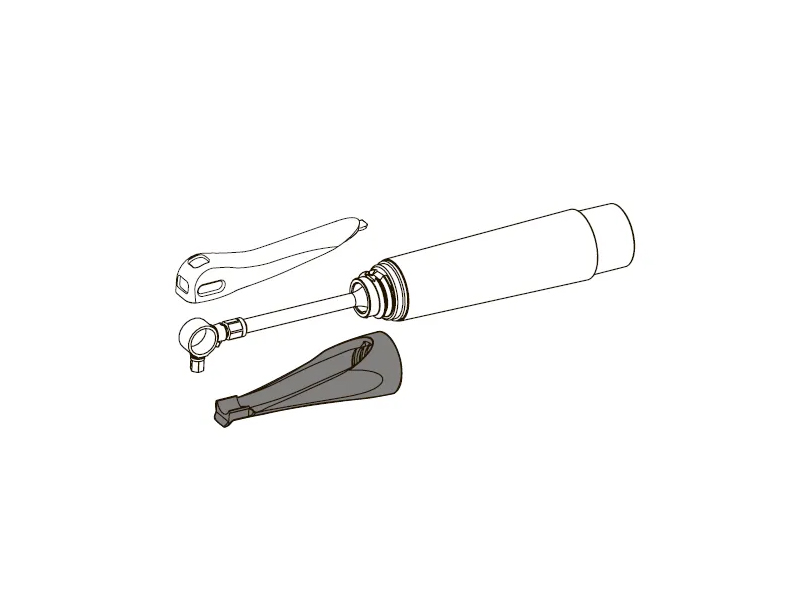 Нижняя часть корпуса(кожуха) наконечника Vector Paro Pro, Durr Dental арт.2031-700-03E