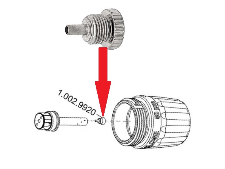 Жиклер KaVo RONDOflex PLUS 360 арт. 1.002.9920