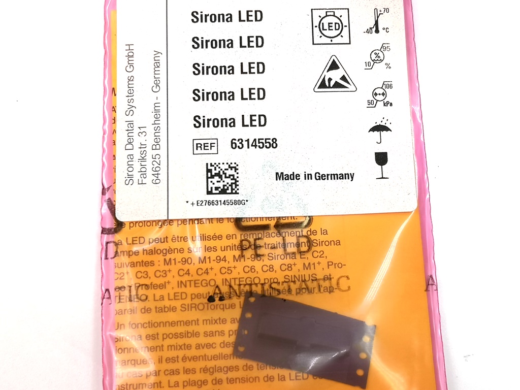 Светодиод Sirona LED для Quick Coupling R (LED) и микромотора арт. 6314558