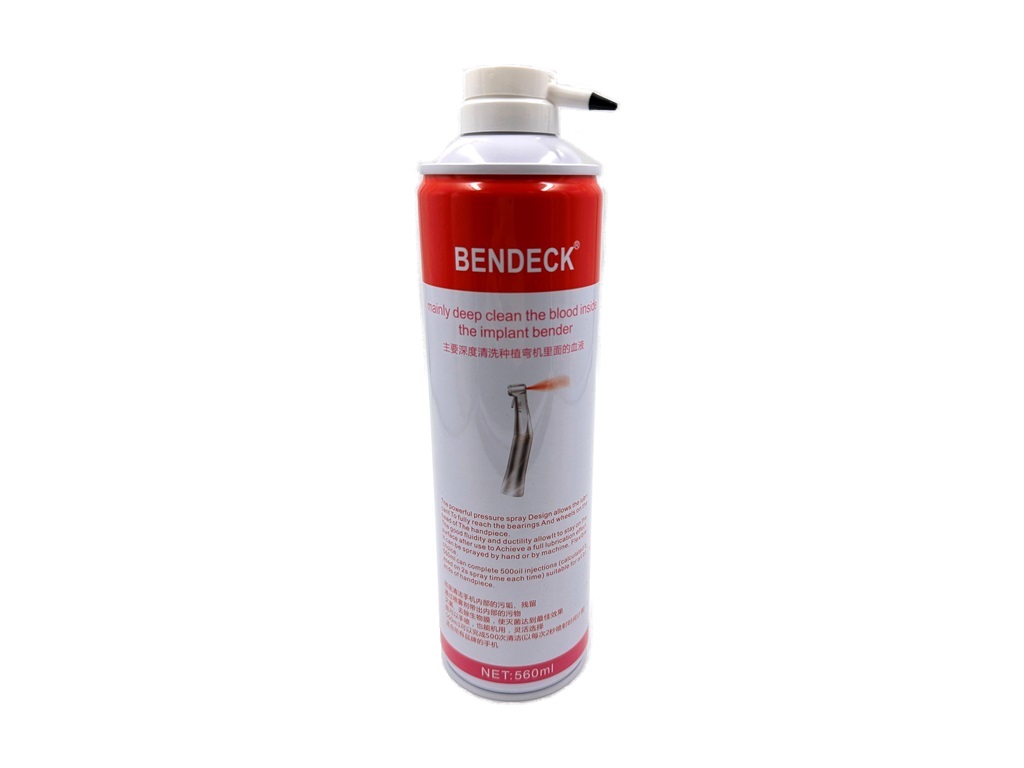 Масло для чистки наконечников Bendeck (красное) с насадками арт.978451