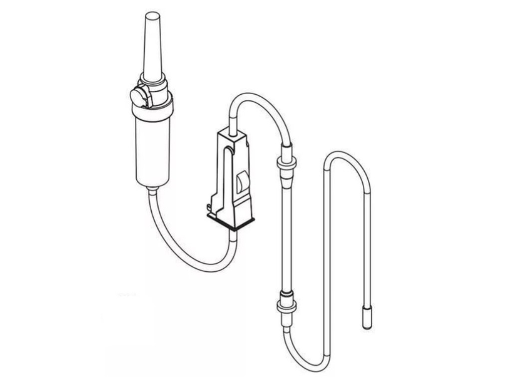 Ирригационная стерилизуемая трубка W&H для Implantmed/Piezomed, 1 шт.