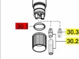 Блокировочное кольцо для шланга скалера Sirosonic L арт. 5944244