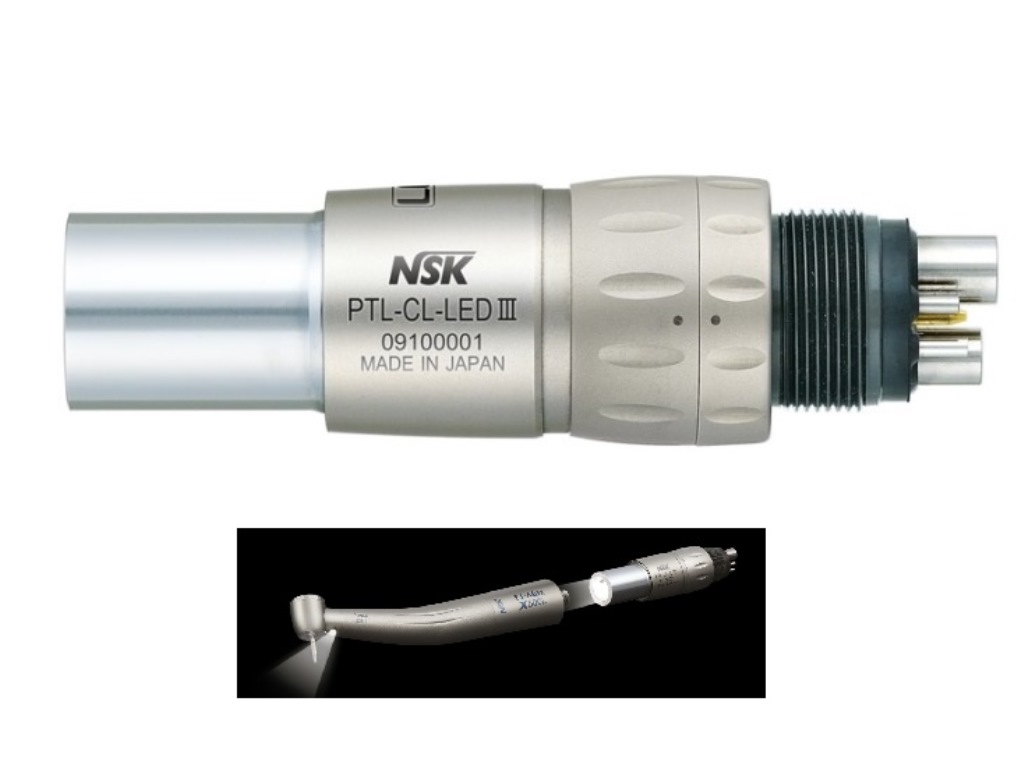 Быстросъемное соединение NSK PTL-CL-LED III (со светом и регулировкой воды)