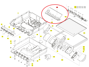 Держатель инструментов для установок Sirona C, С8+, ProFeel+ арт 5971135
