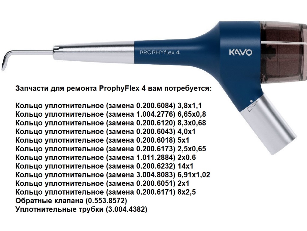 Кольцо уплотн. Kavo ProphyFlex 4 арт 3.004.8083