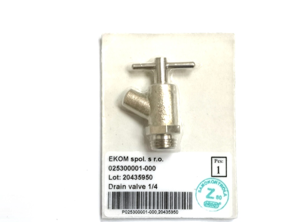 Краник сброса конденсата компрессора Ekom DK50 арт 025300001-000
