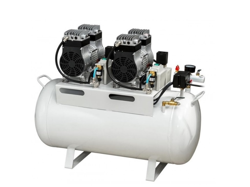Компрессор Mercury HK-4EW-65 (ND-200) - безмасляный для 3-х стоматологических установок