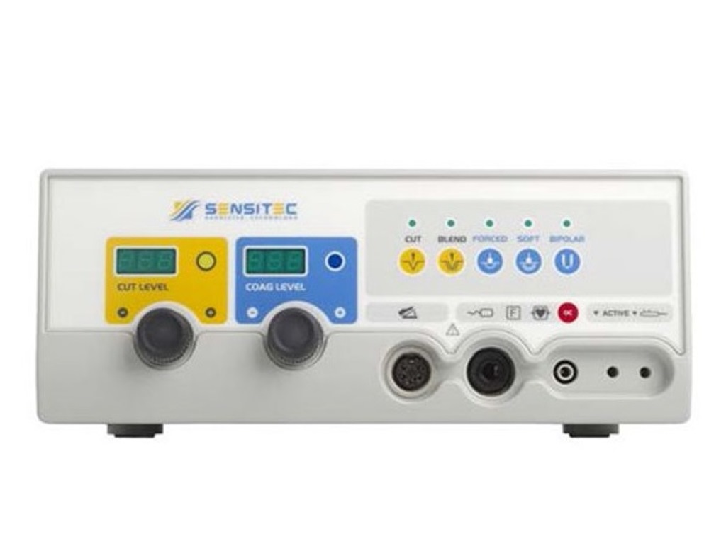 Электрокоагулятор с биполярным адаптером Sensitec ES-80, мощность 80 Вт. Sensitec (Германия)