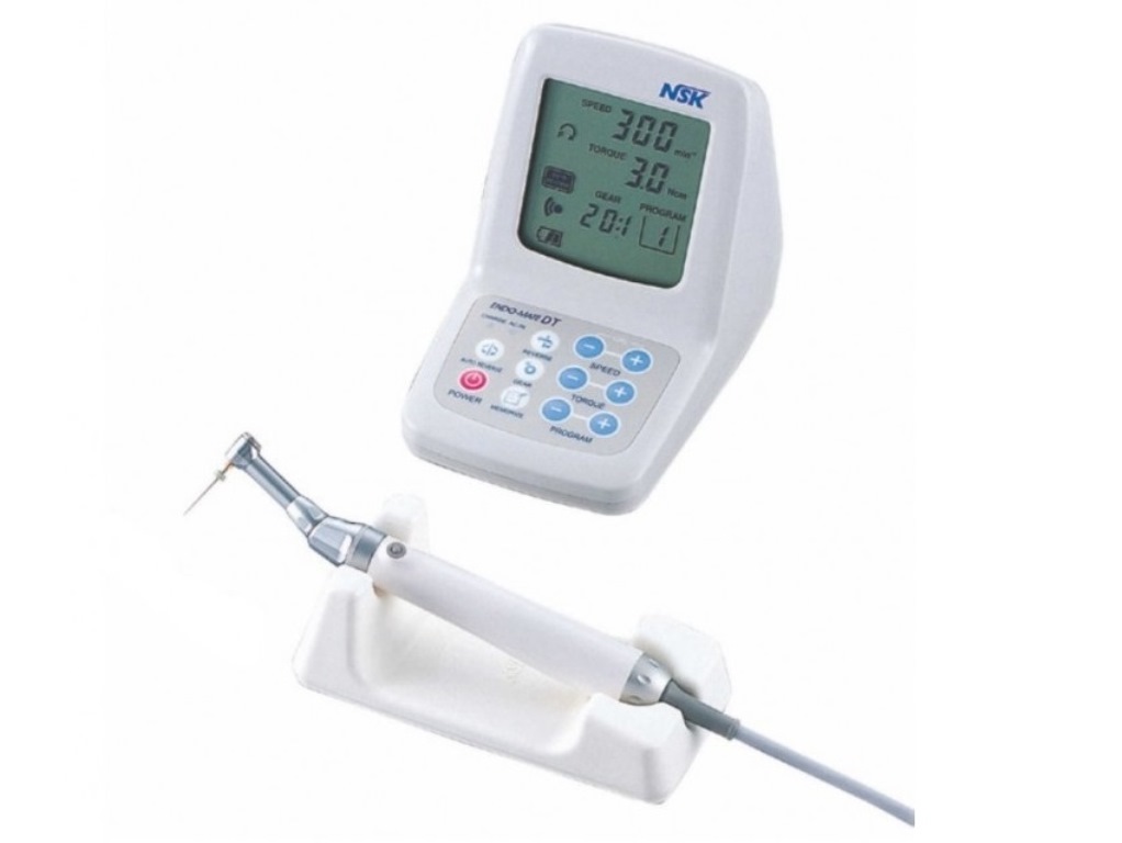 Эндомотор NSK Endo-Mate DT - портативный с автореверсом, с головкой MP-F20R (20:1) 