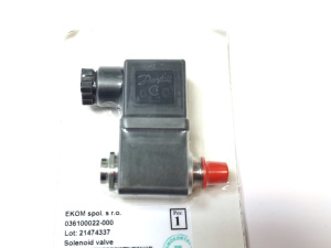 Клапан соленоидный Danfoss компрессора Ekom арт.036100063